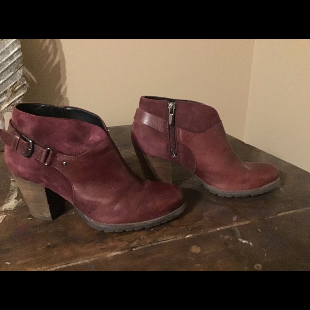 Clarks Red Booties - image 1